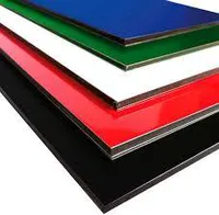 Lamina de aluminio compuesto